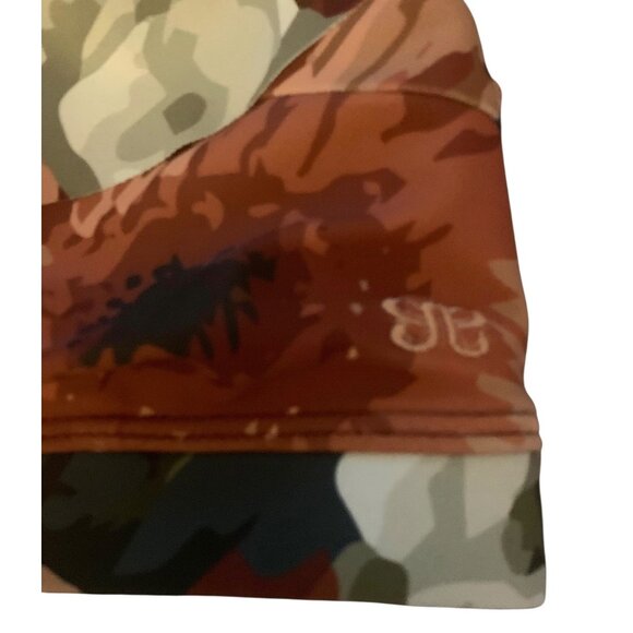 ALBION SWIM Multicolor Messina Print Icon Wave One Shoulder Swim Top Size Small - Picture 5 of 9